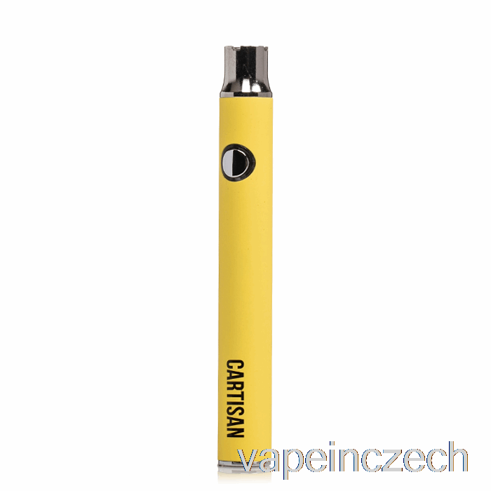 Cartisan Button Vv 350 510 Bateriové žluté Vape Pero